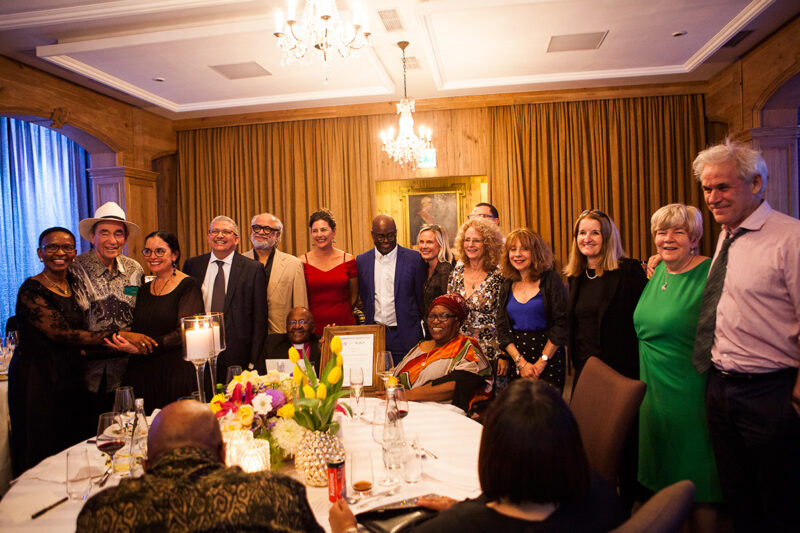 Scholars from around the Globe with the Arch & Mrs Tutu, 9 December 2018.